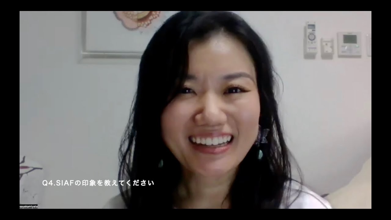 【第34回 SIAFラウンジオンライン ゲストインタビュー 宮田彩加（MIYATA Sayaka）|美術家】