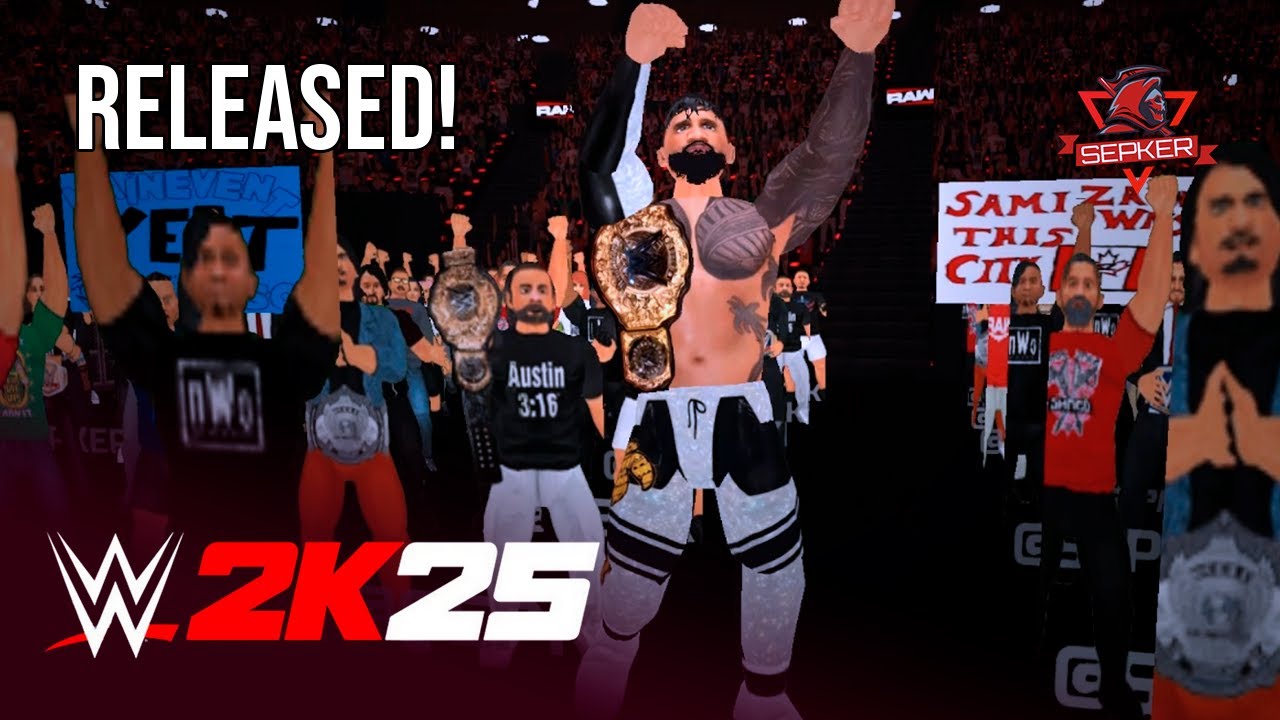 (340 MB) | WR3D 2K25 V10 BY FEDERATION ONLINE RELEASED! | NEW TAUNTS, MOVES, ANIMATIONS, AND MORE!