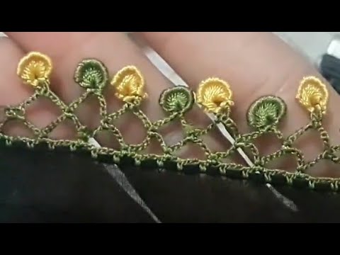 353-fıstıklı tığ oya modeli hayran kalacaksiniz