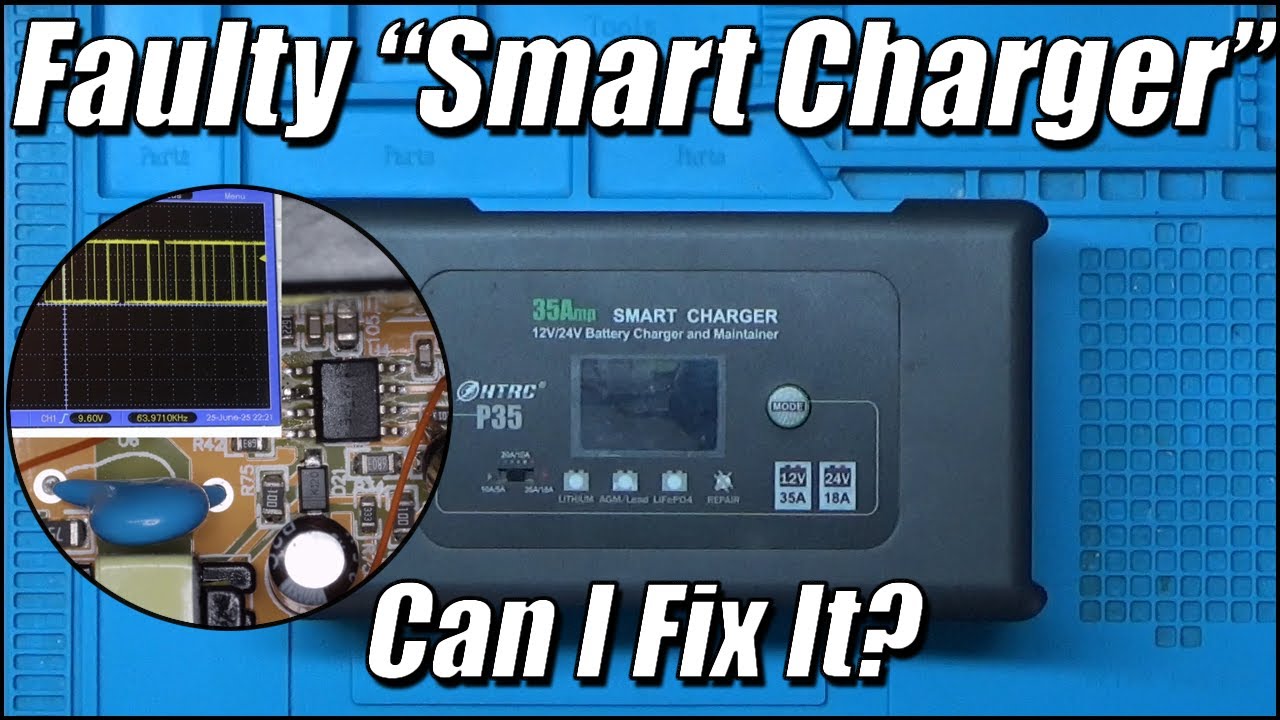 35A Smart Battery Charger - Faulty From New | Can I Fix It?