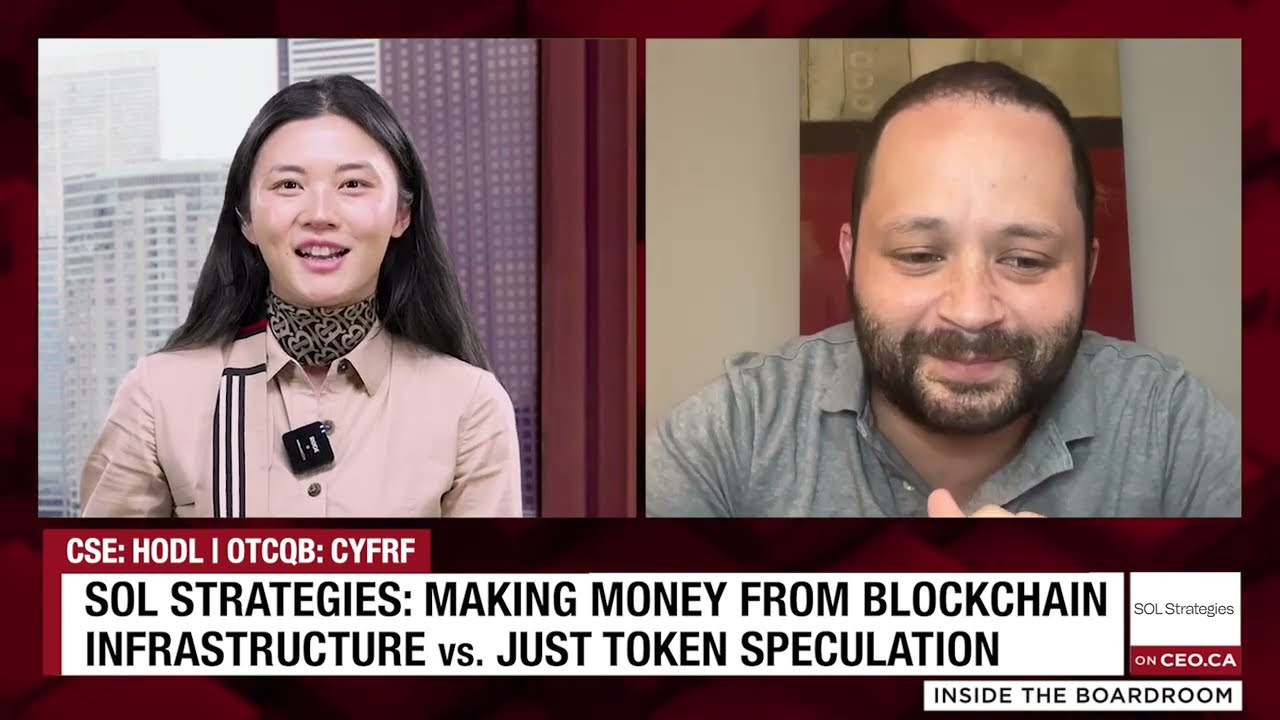 3.5M Solana Tokens Under Management - Sol Strategies CTO on Validator Revenue Model