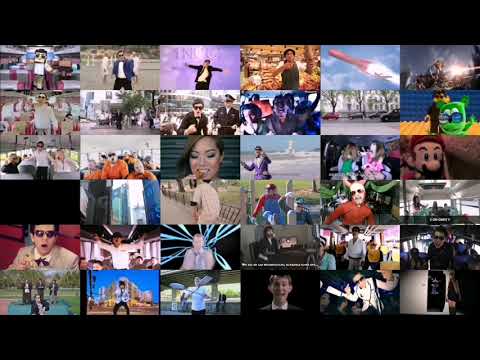 36 Gangnam Style mashup