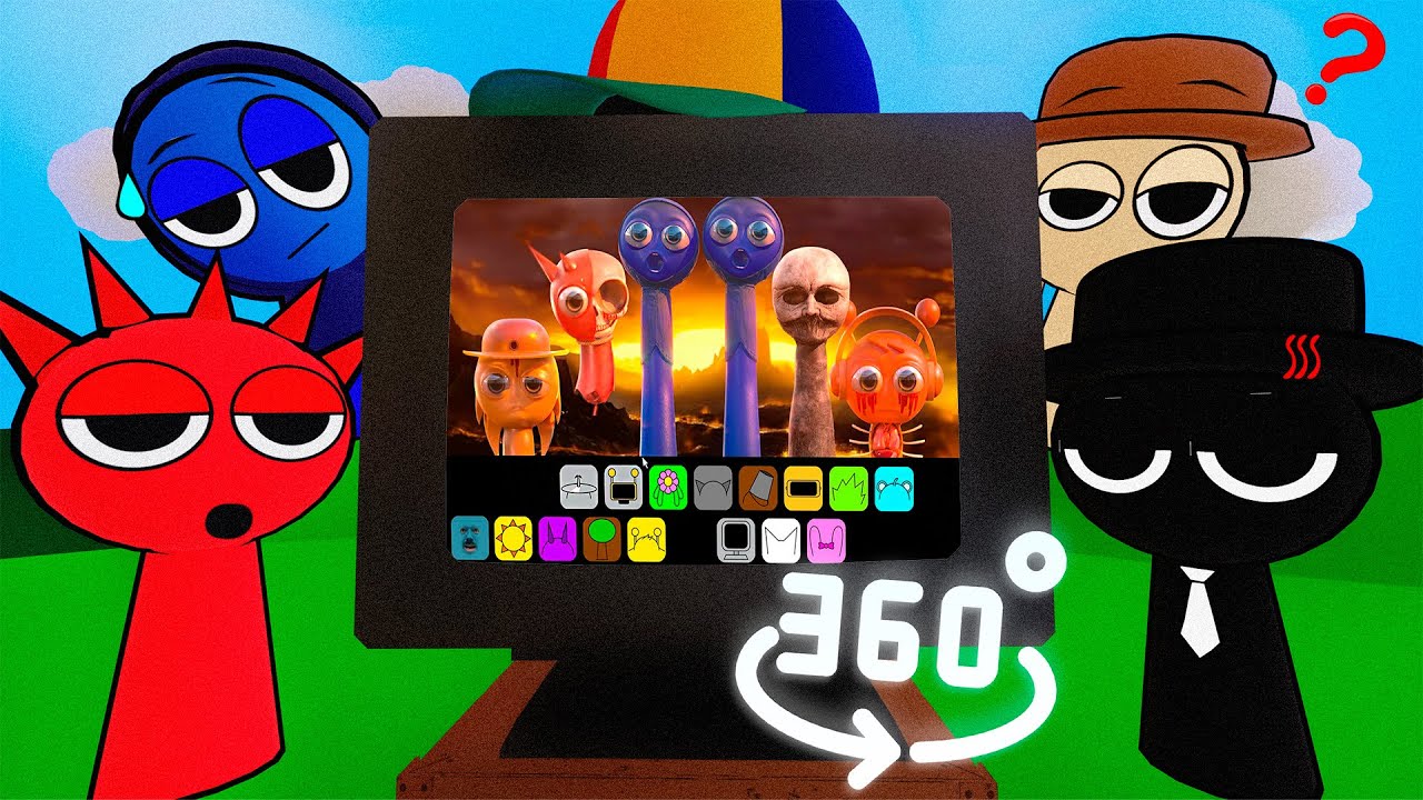 360° Incredibox Sprunki | Sprunki react Incredibox Sprunki Sinner Edition But 3D Edition MOD