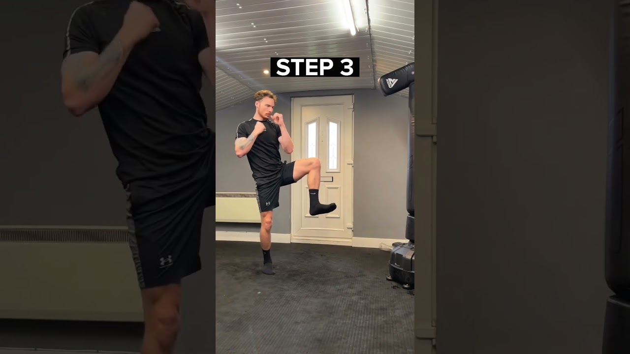 360 Turning Kick | STEP BY STEP #shorts