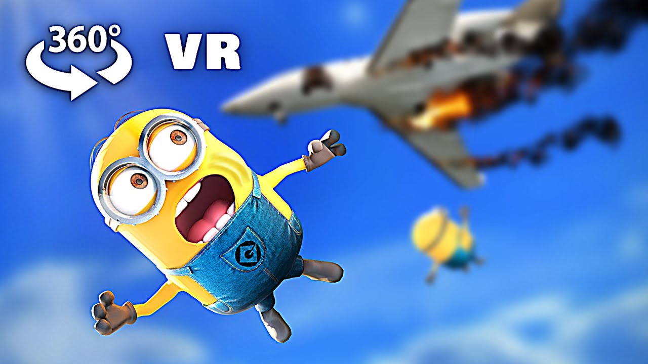 360° VR - ACCIDENTE AÉREO DE LOS MINIONS