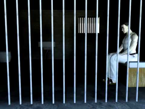 3D Animation - Prisoner in Jail