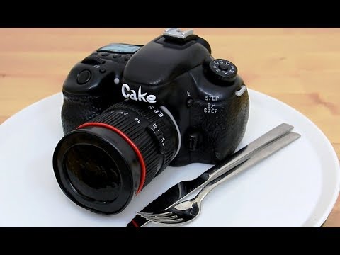 3D CAMERA CAKE | Realistic Cake by Cakes StepbyStep