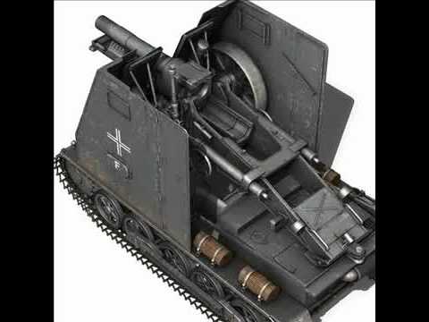 3D Model SD.KFZ 101 Sturmpanzer Bison Review