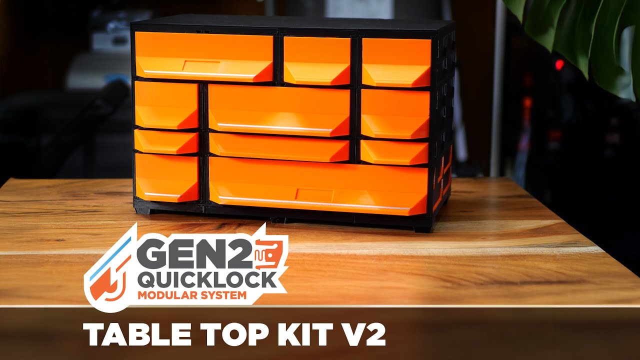 3D Printable GEN2 Table Top Kit V2