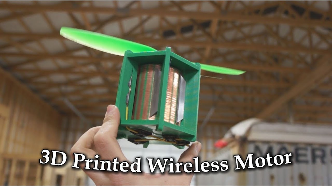 3D Printed Wireless Motor - Mini AtmoMotor