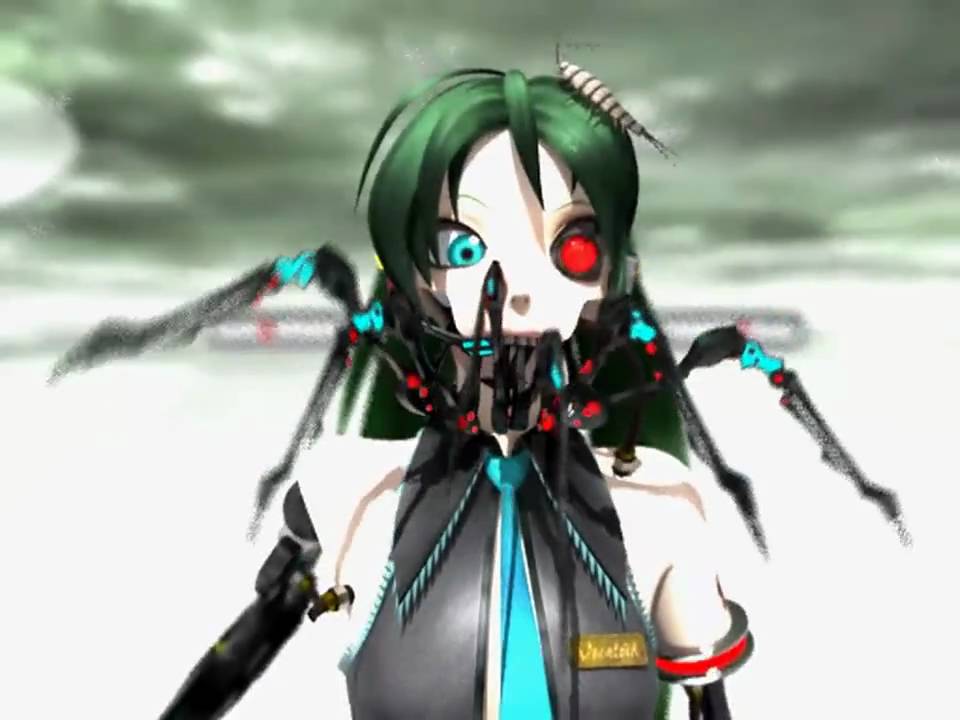 【初音ミク・3DPV】machine muzik　（若干高画質） #骸音シーエ