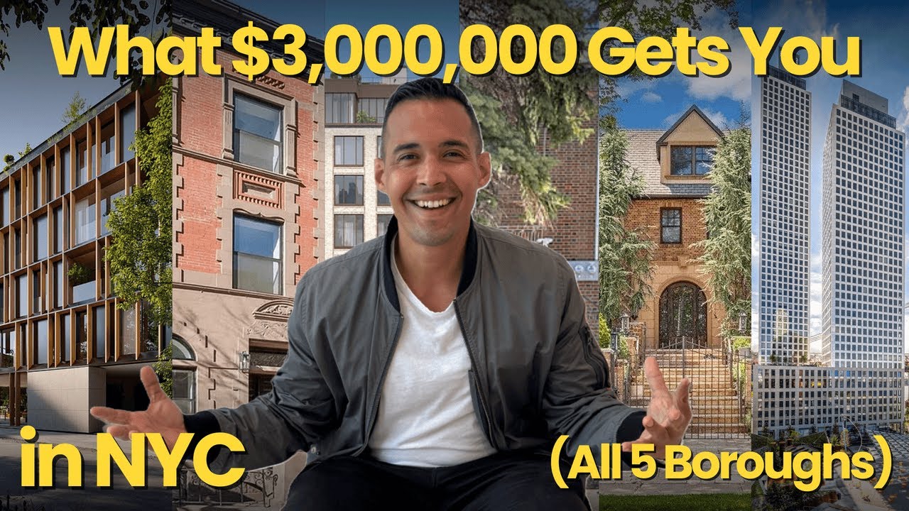 $3M in NYC Real Estate – Queens, Bronx, Brooklyn, Manhattan & Staten Island Compared