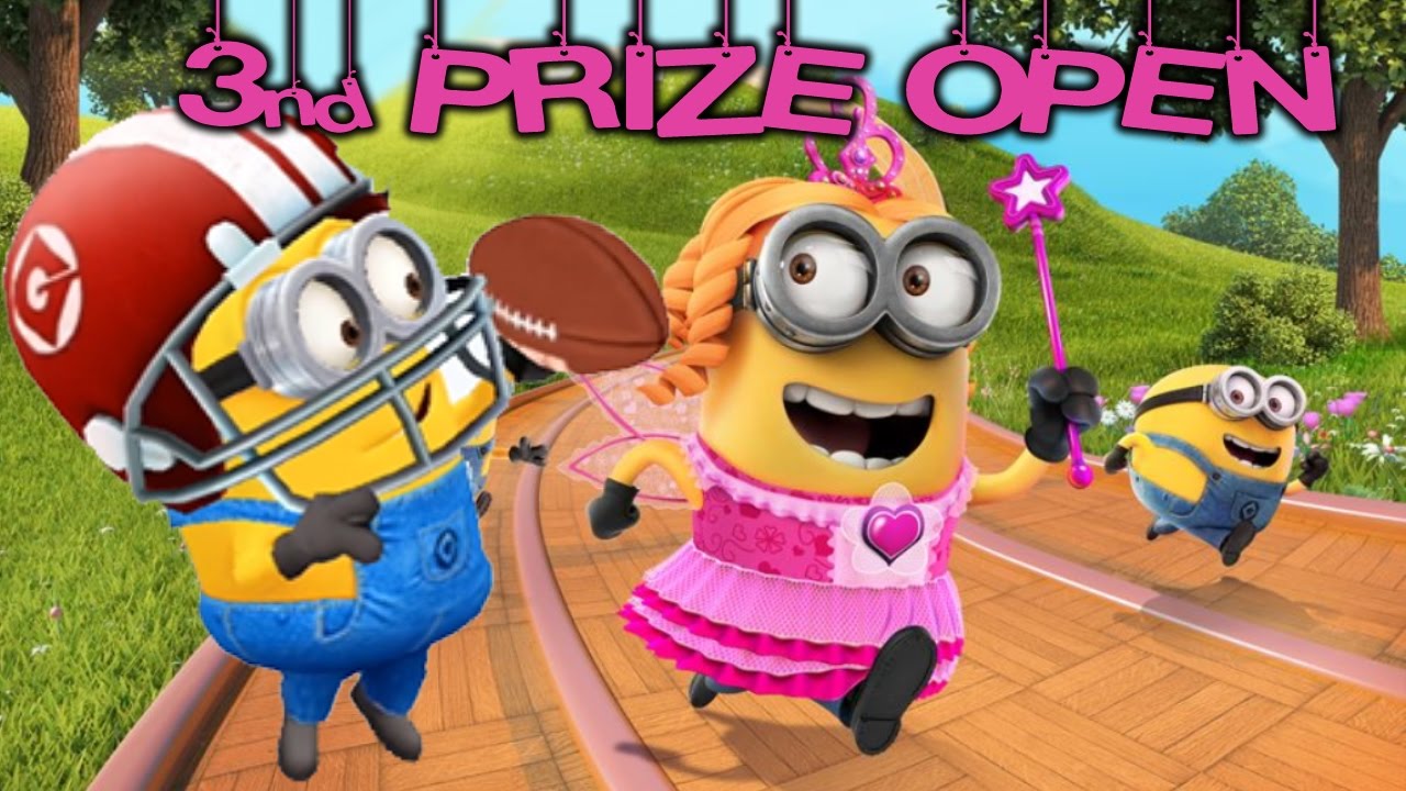 3nd Valentine's Prize Open! Despicable Me: Minion Rush - Hunting for Love gameplay 2017
