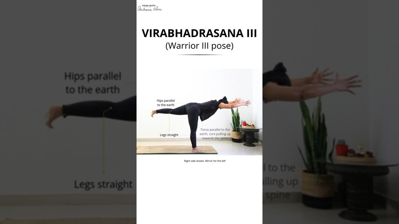 4 Best Yoga Poses for Strong Legs & Hips | Yoga With Archana Alur | Yoga Asanas for Strong Legs