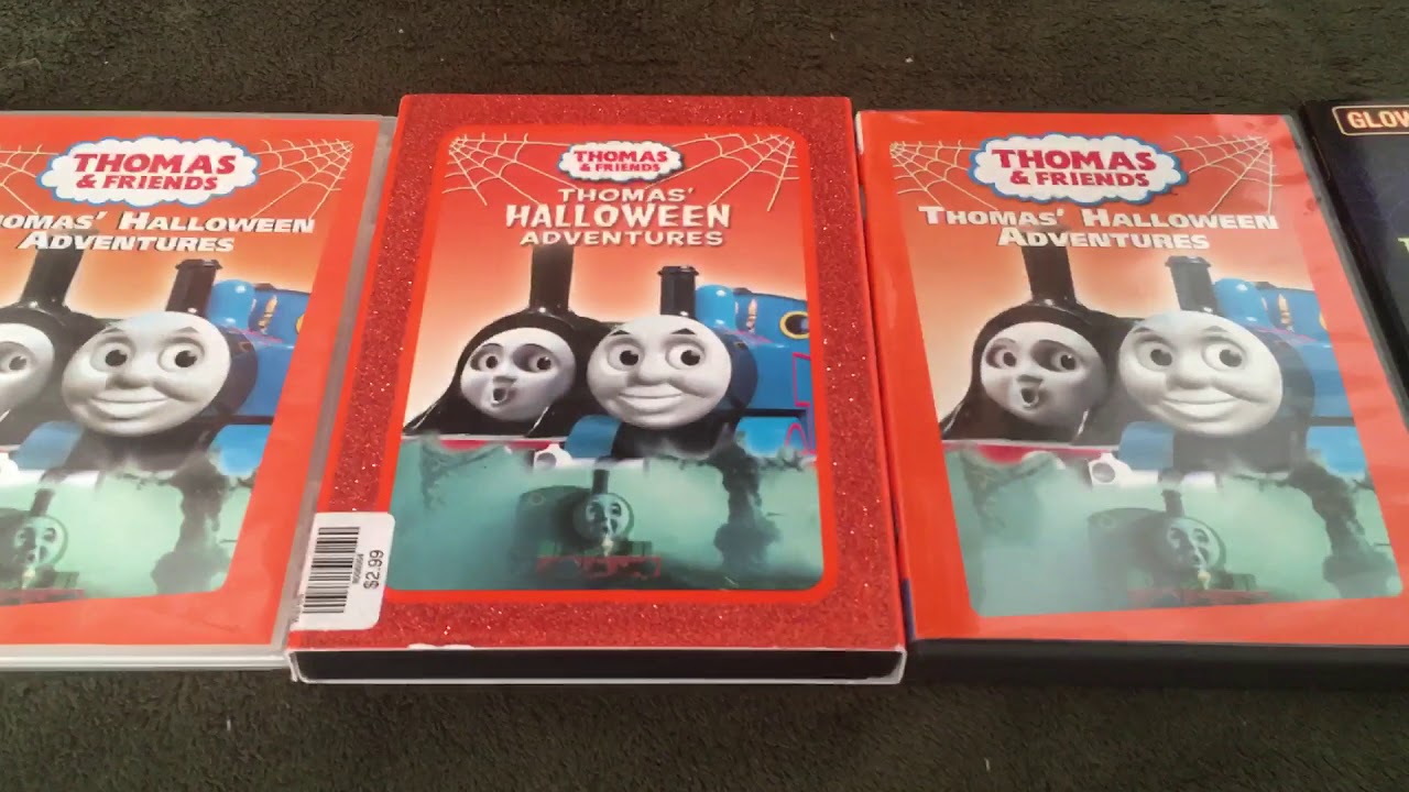 4 different Versions of Thomas’ Halloween Adventures DVD