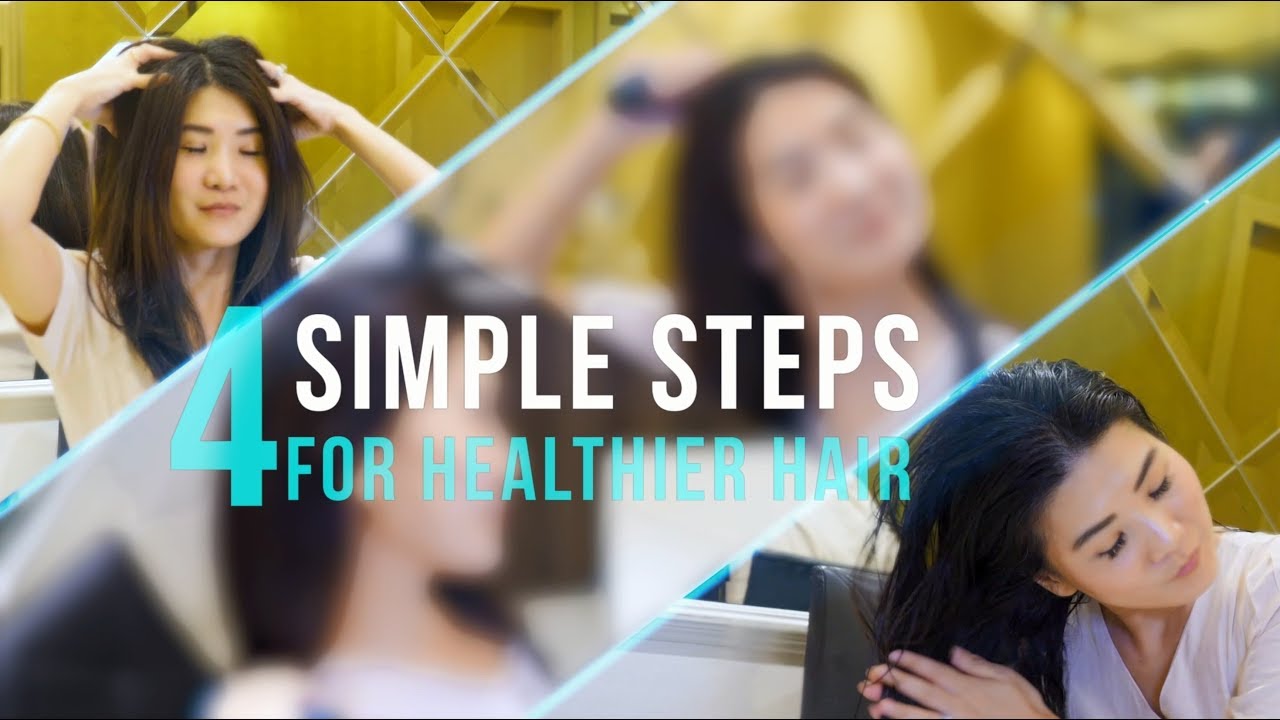4 easy steps to use SMIB 스미브 Anti Hair Loss Treatment Product At Home