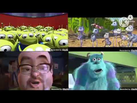 4 Four Movies Pixar In 1 Minute All at Once v1