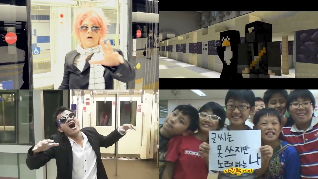 4 Gangnam Style Parody