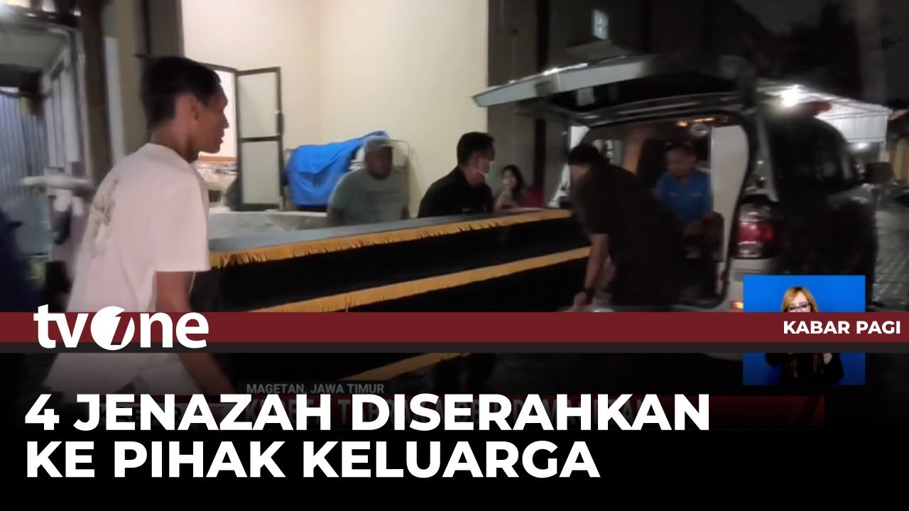 4 Jenazah Kecelakaan Tragis Kereta di Magetan Berhasil Diidentifikasi | Kabar Pagi tvOne