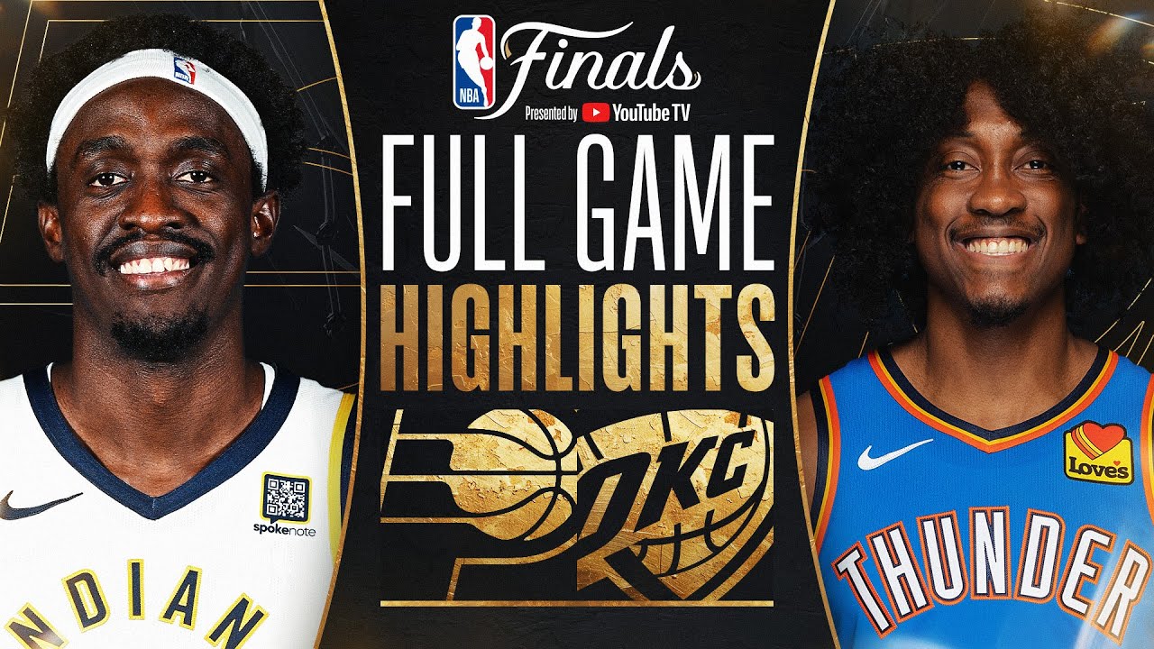 #4 PACERS at #1 THUNDER | NBA FINALS GAME 5 HIGHLIGHTS | June 16, 2025