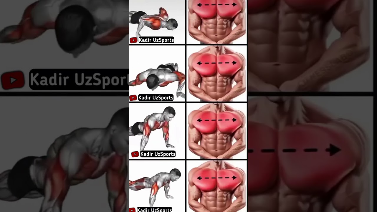 4 TA MASHQ GAVDA CHIQARISH UCHUN UY SHAROITIDA #shorts #chestworkout