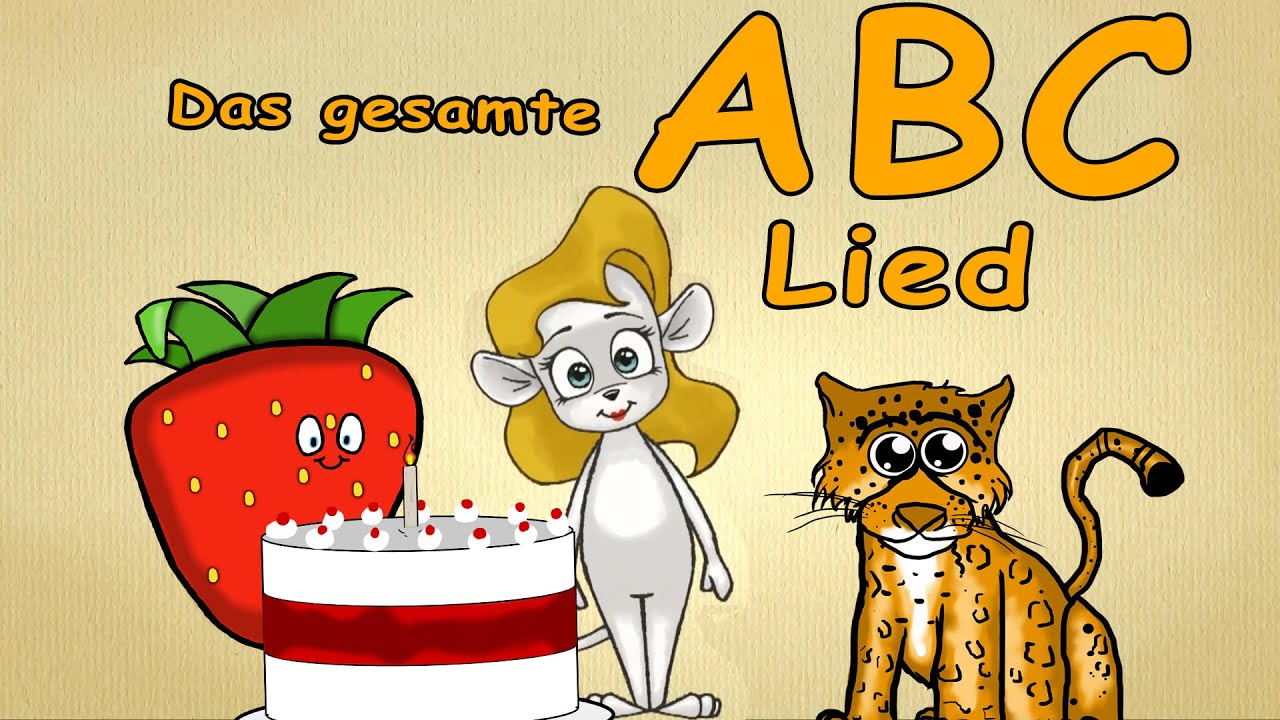 40 dakika Alfabe - Şarkı - Tüm Almanca ABC - Hızlı Almanca öğrenin