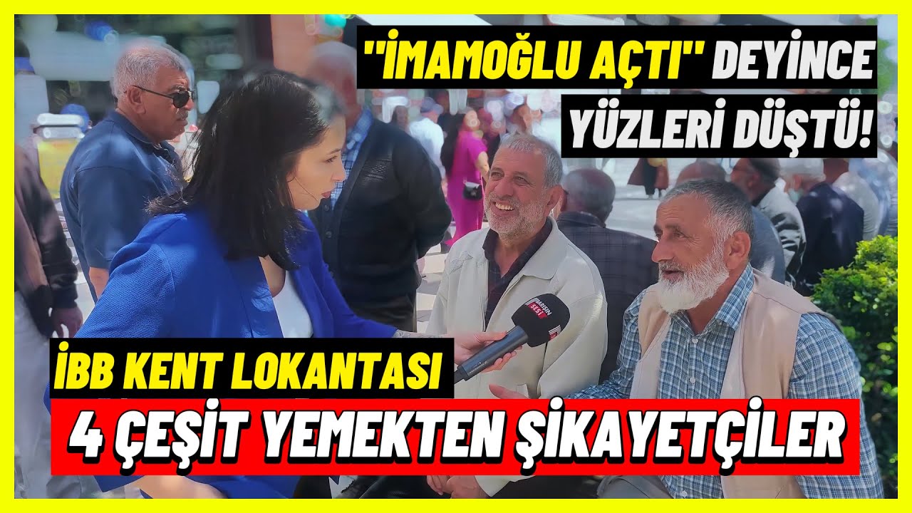 40 LİRALIK YEMEĞİ BEĞENMEYEN HACILAR | Arnavutköy Halkına Kent Lokantasını Sorduk #ibbkentlokantası