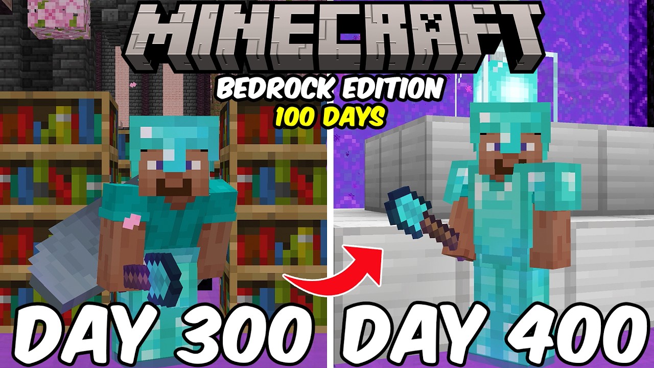 400 Days in Minecraft Bedrock Edition