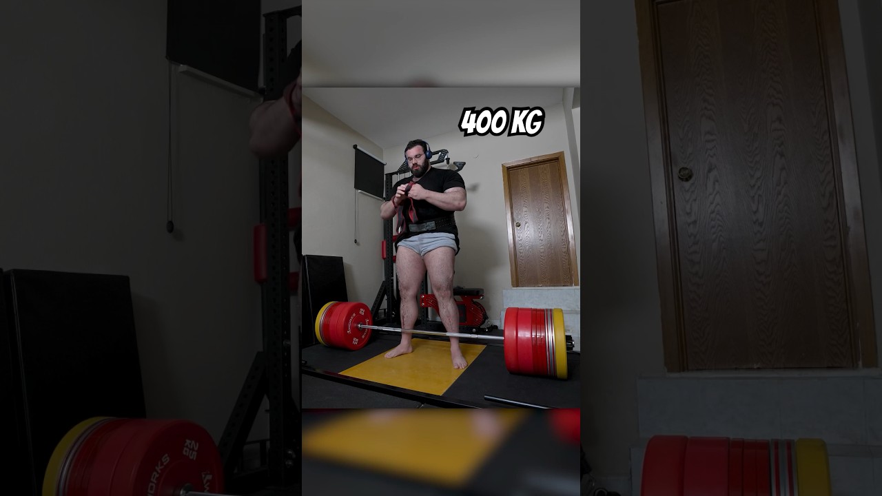 400 kg (881 lbs) deadlift 🚨👹
