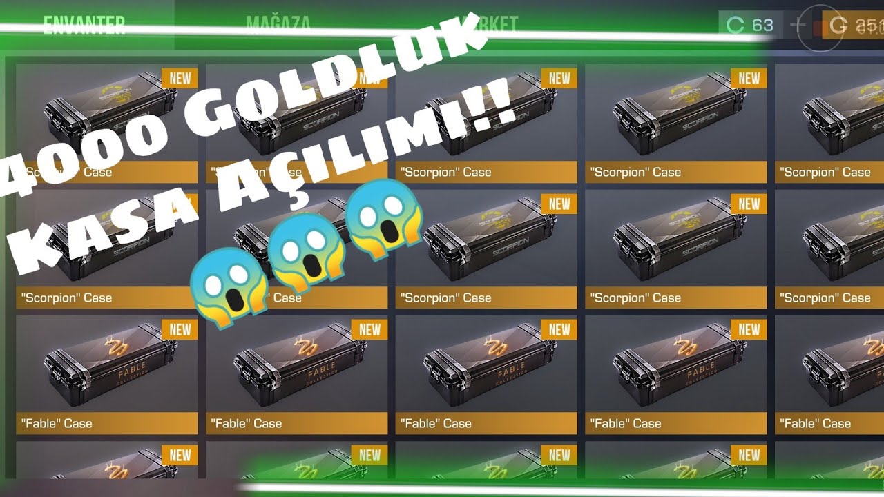 4000 Goldluk Kasa Açılımı + Yeni Bıçak / Standoff 2 \
