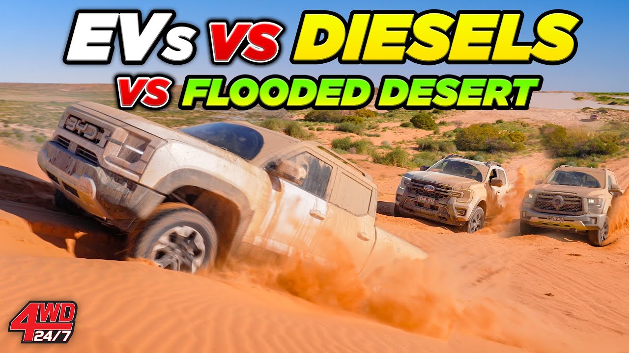 4,000km EV Offroad & Towing Test - they failed! BYD Shark, Ford Ranger, GWM not ready for Australia