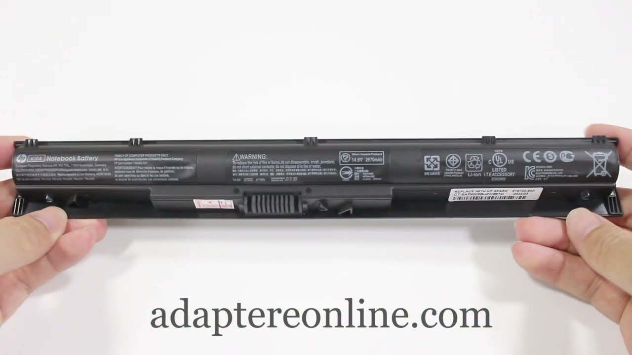 41Whr 48Whr HP 800049-001 15-ba002AX Batteri