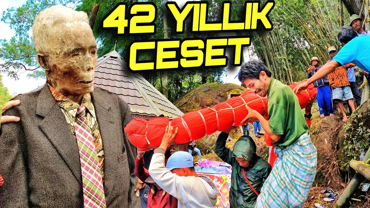 42 YILLIK MEZARI AÇTILAR VE CESETLERİ TEMİZLEDİLER! - ENDONEZYA TORAJA