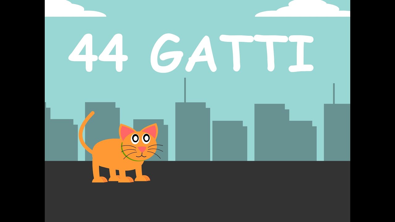 44 Gatti (Quarantaquattro Gatti) | Canzoni per Bambini