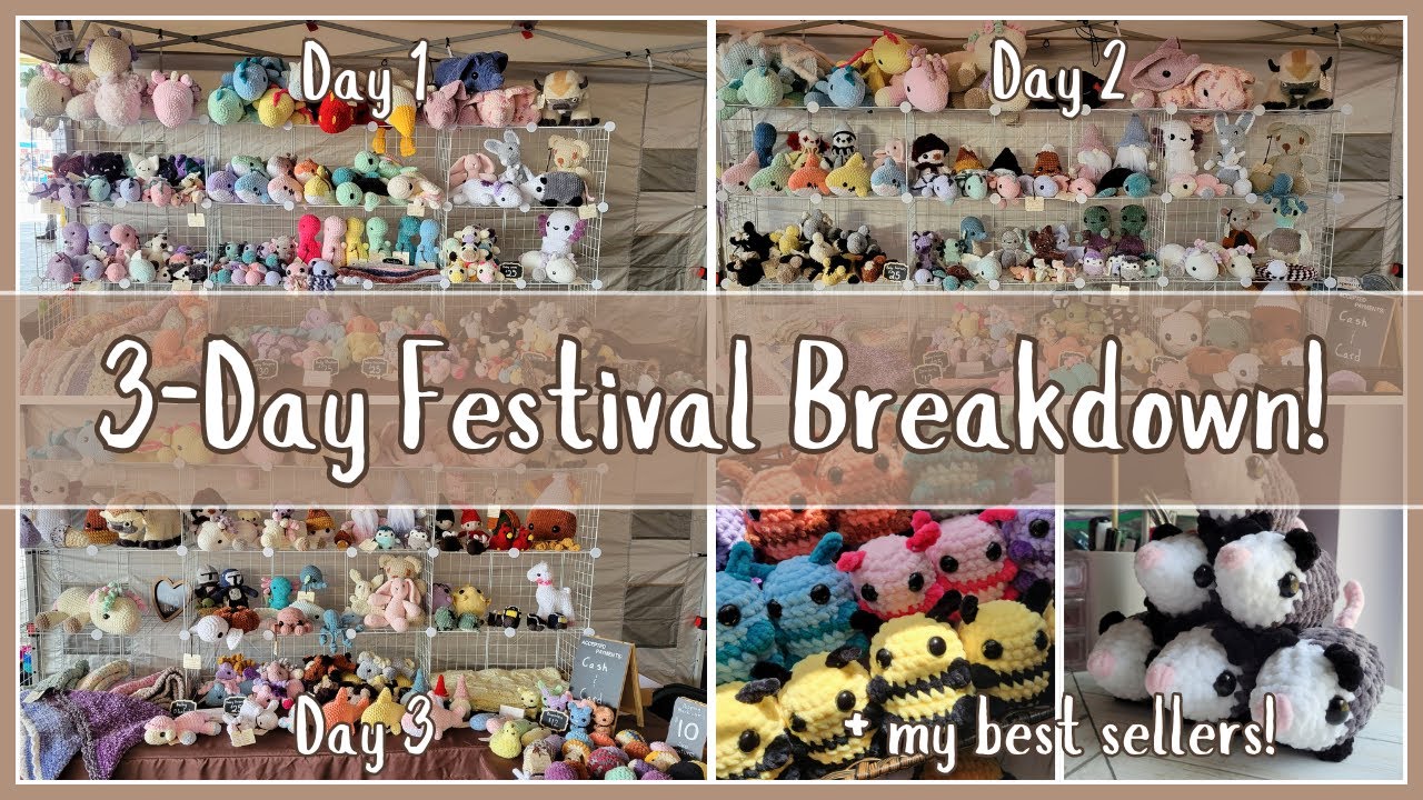 $450 Booth Fee - Was It Worth It?! 3-Day Festival Breakdown