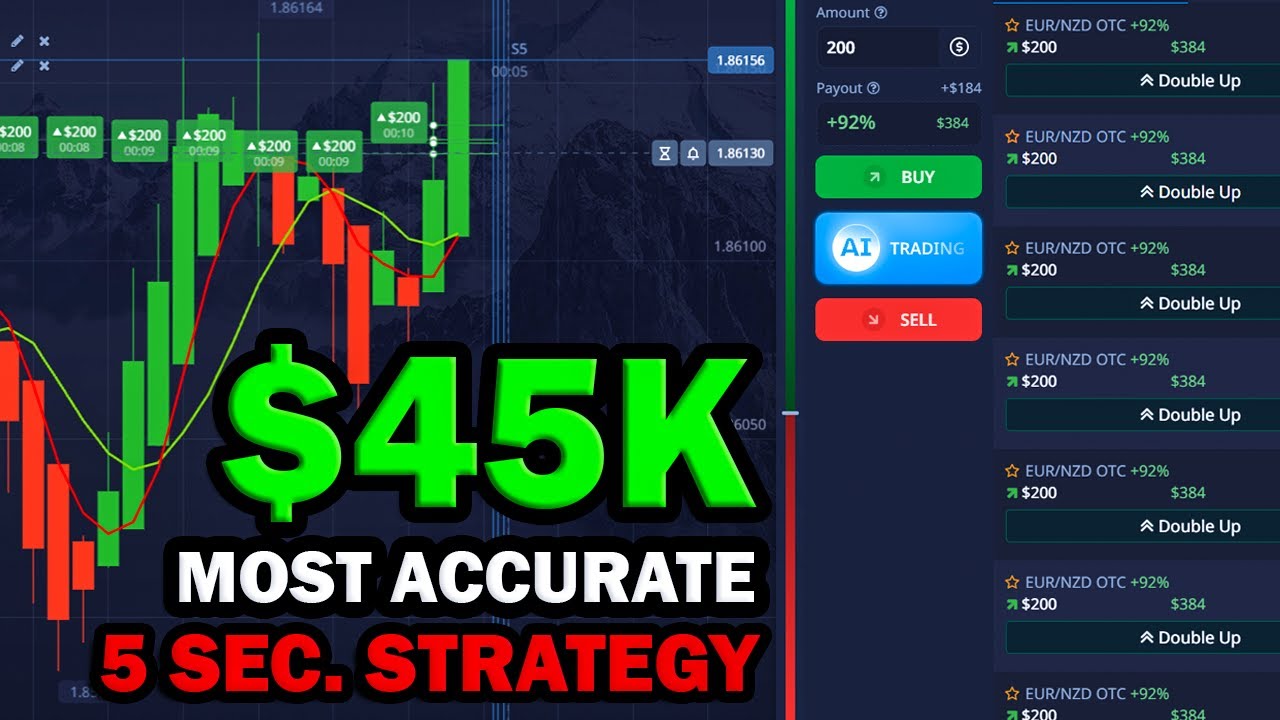 &45K IN PROFIT | MOST ACCURATE 5 SECONDS STRATEGY | POCKET OPTION STRATEGY | OTC