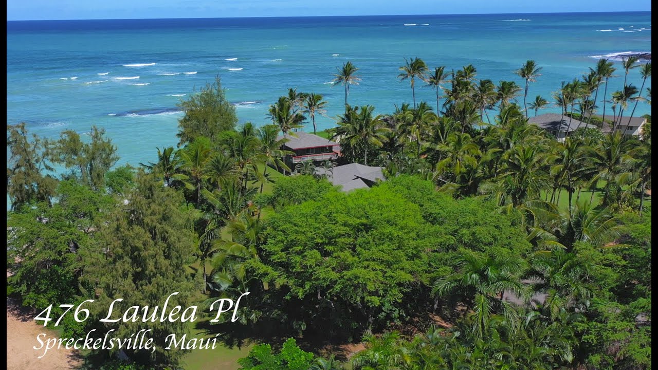 476 Laulea Place Beachfront, Paia, Maui, Hawaii