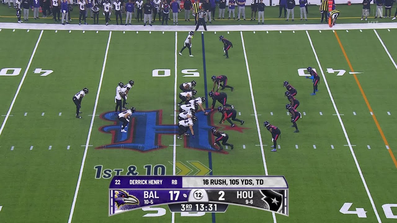 48-yard TD! Lamar Jackson leaves Texans D in the dust
