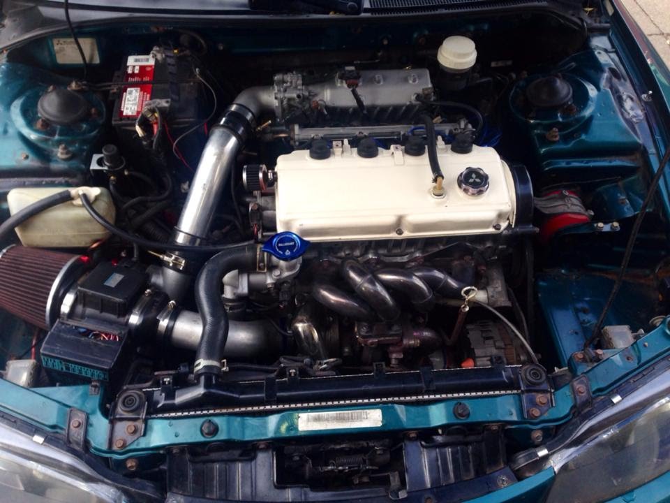 4G64 Turbo: Dyno Run on 19psi!