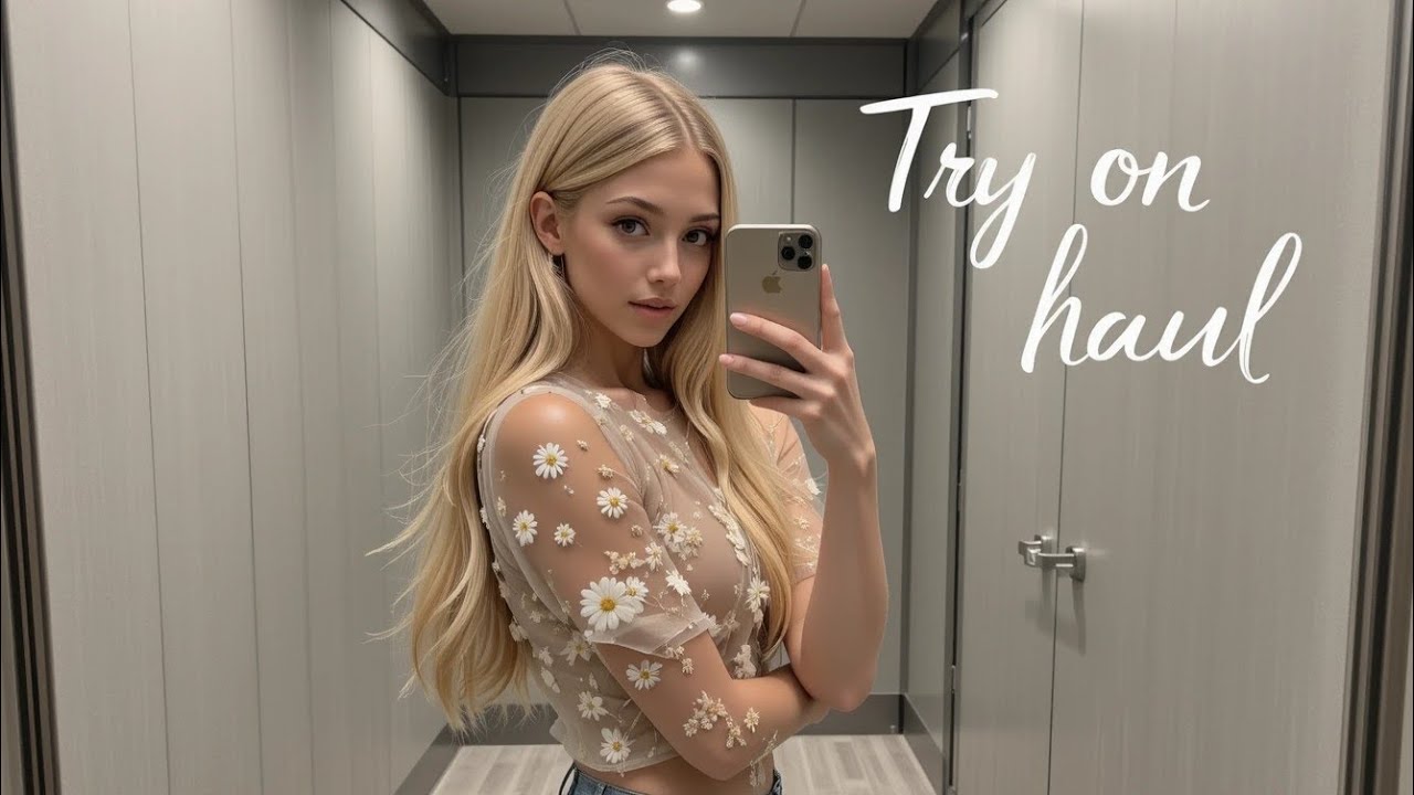 [4K] 2025 Transparent Try On Haul | Curve Plus size ldeas Fashion