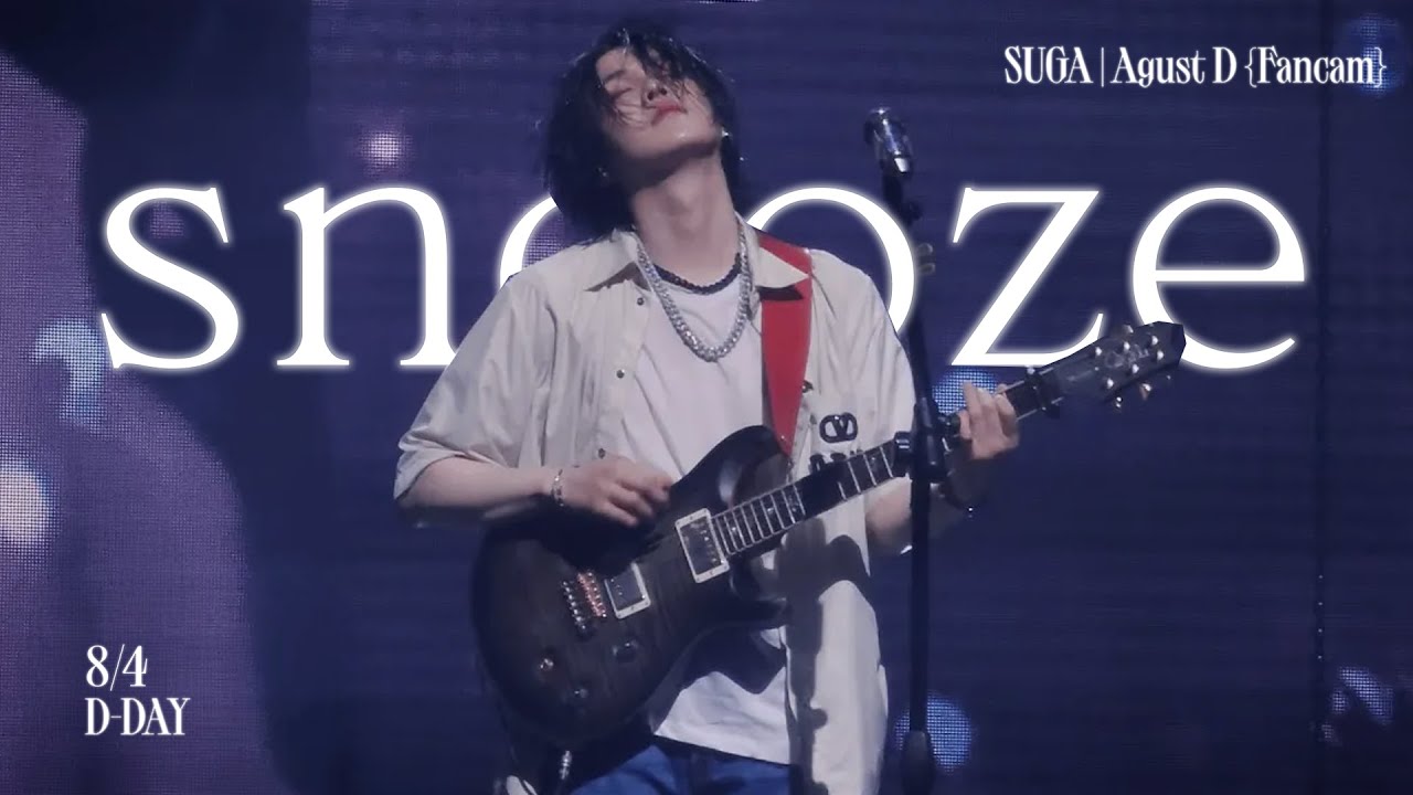 [4K] 230804 SNOOZE | ENG SUBS 🔥 DDAY FINAL IN SEOUL DAY 1 방탄소년단 슈가 직캠