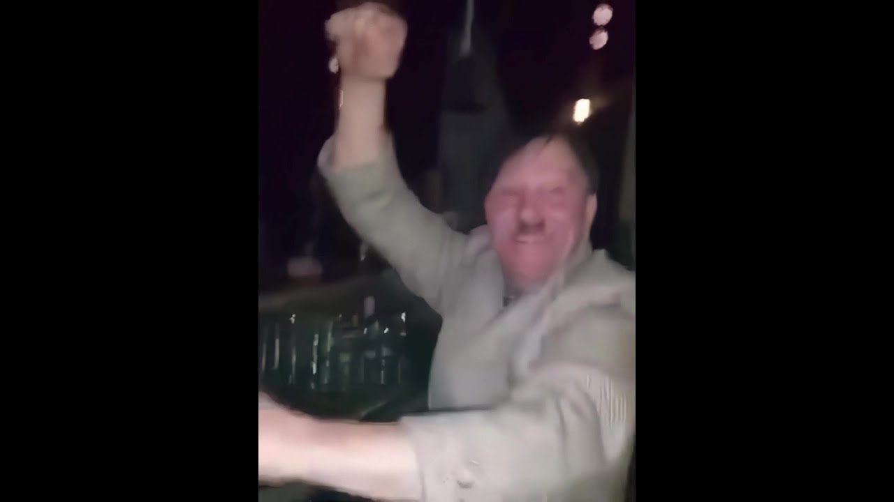 [4K 60FPS, Colorized] Adolf Hitler Dancing