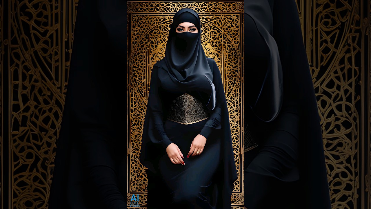 4K AI Art Lookbook Video of Arabian AI Girl ｜ Hot Arab Girl Dress Showcase