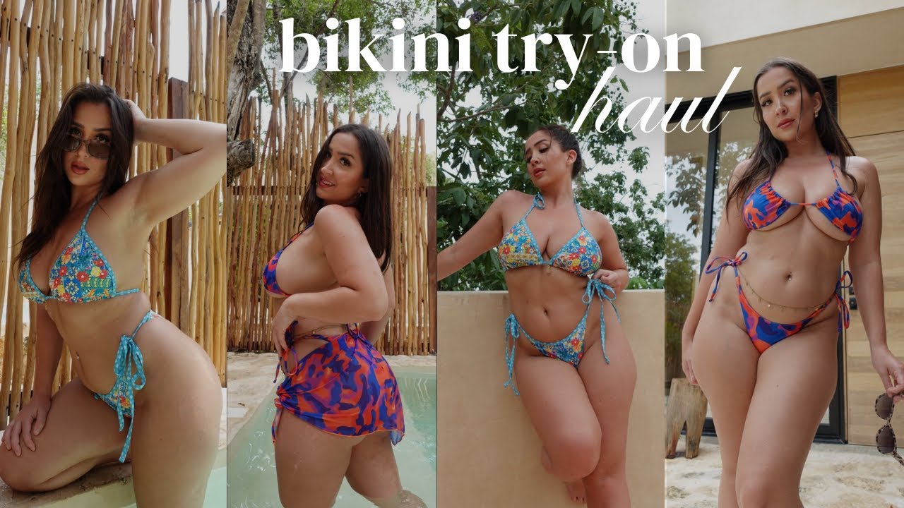 4K Bikini Try On Haul