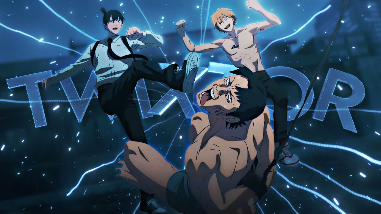 [4k] Denji and Aki Revenge Twixtor clips (Chainsaw Man episode 12)