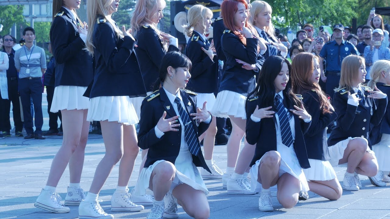 [4K Fancam 직캠]170613 잠실 게릴라공연 우주소녀 WJSN-너에게 닿기를 I Wish