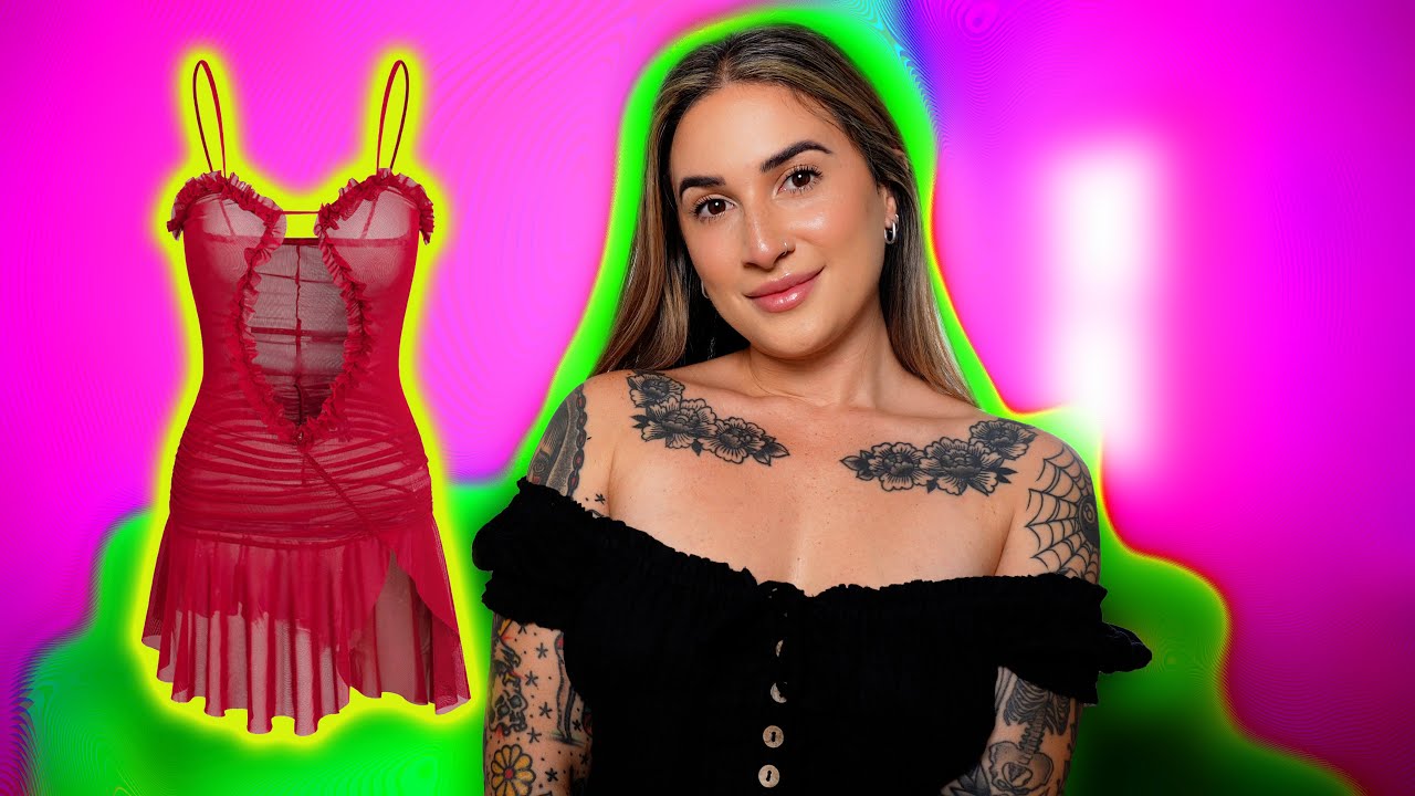 4K Free People Dresses Try On (AlanahSips)