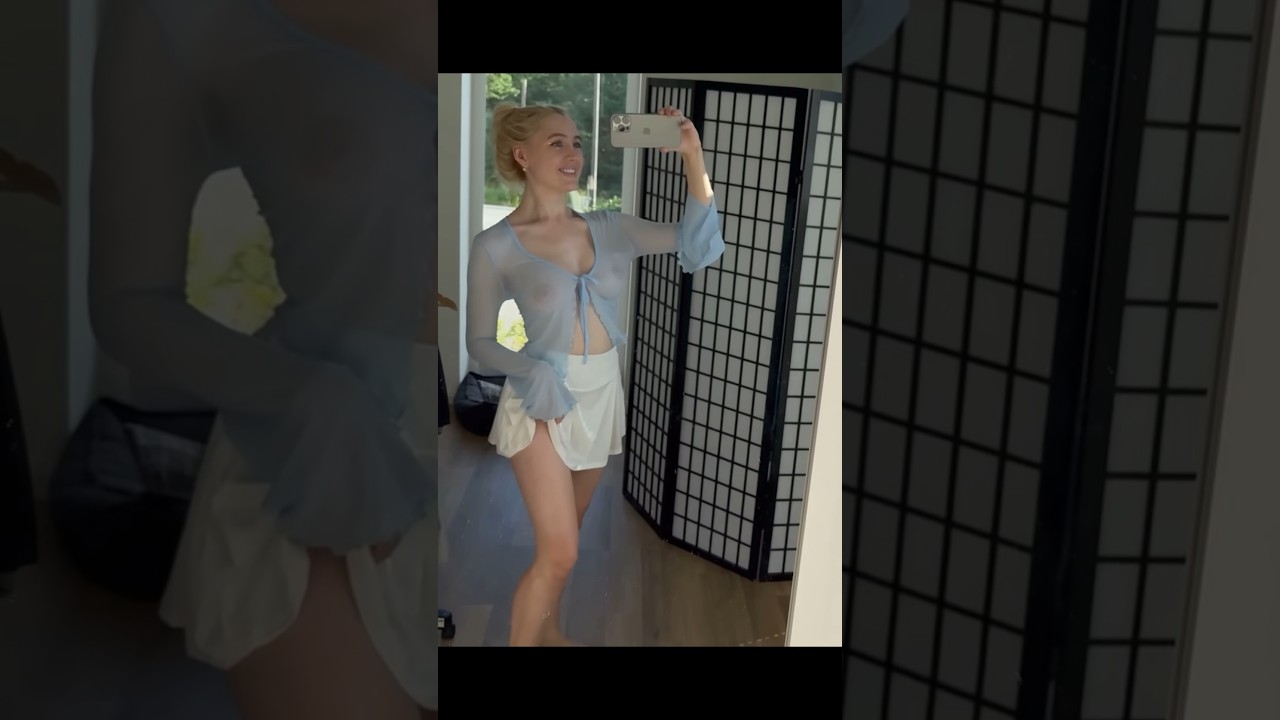 4K INCREDIBLE TRANSPARENT TOP | ONE PIECE TRY-ON HAUL : Video Credit @JuayersYu