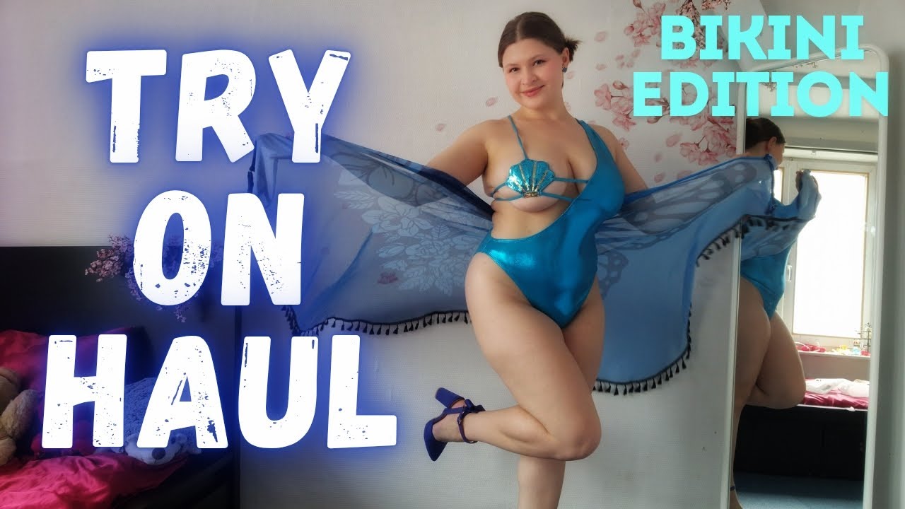 [4K] Mermaid Bikini & Butterfly Wrap | Get Ready With Me | Tina Angel 👼
