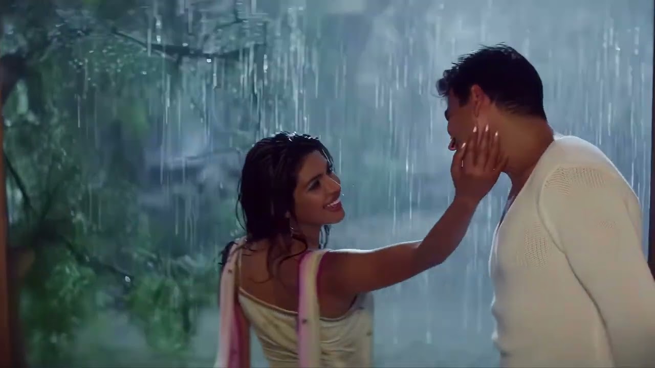 4K Remastered - Barsaat Ke Din Aaye _ Priyanka Chopra _ Akshay Kumar _ Woh Pahli Barsaat (4K-HD)